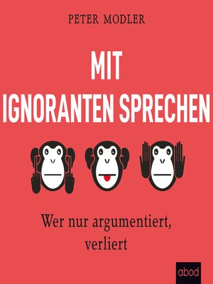cover image of Mit Ignoranten sprechen